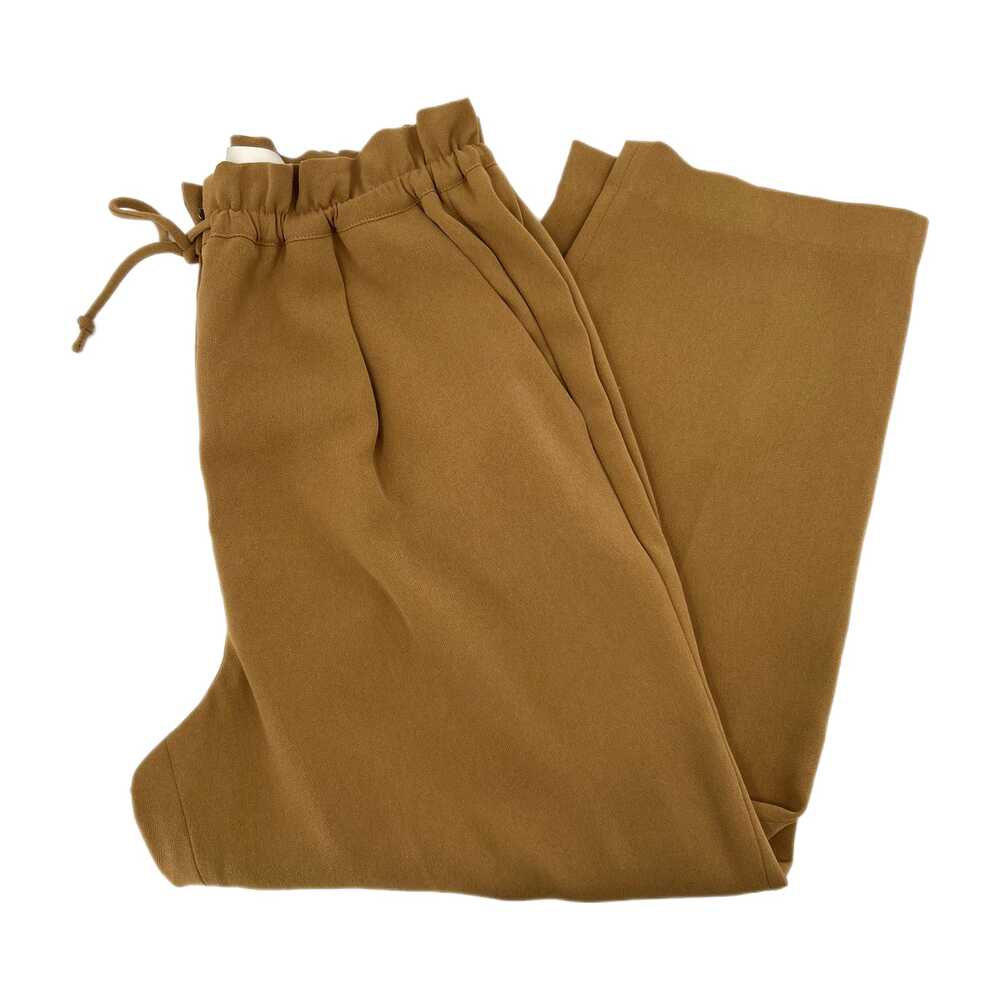 Wilfred Yellow High-Rise Ankle Trousers | Size M